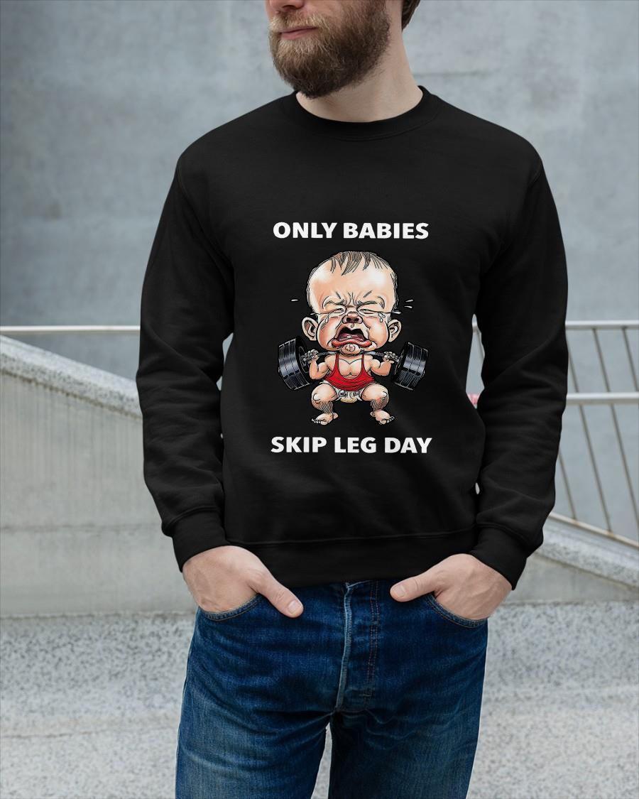 Gym Only Babies Skip Leg Day Tank Top