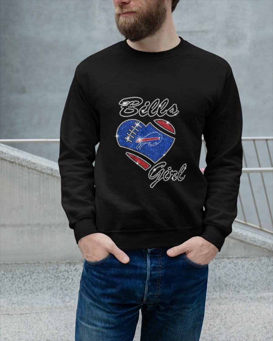 Heart Buffalo Bills Girl Sweater