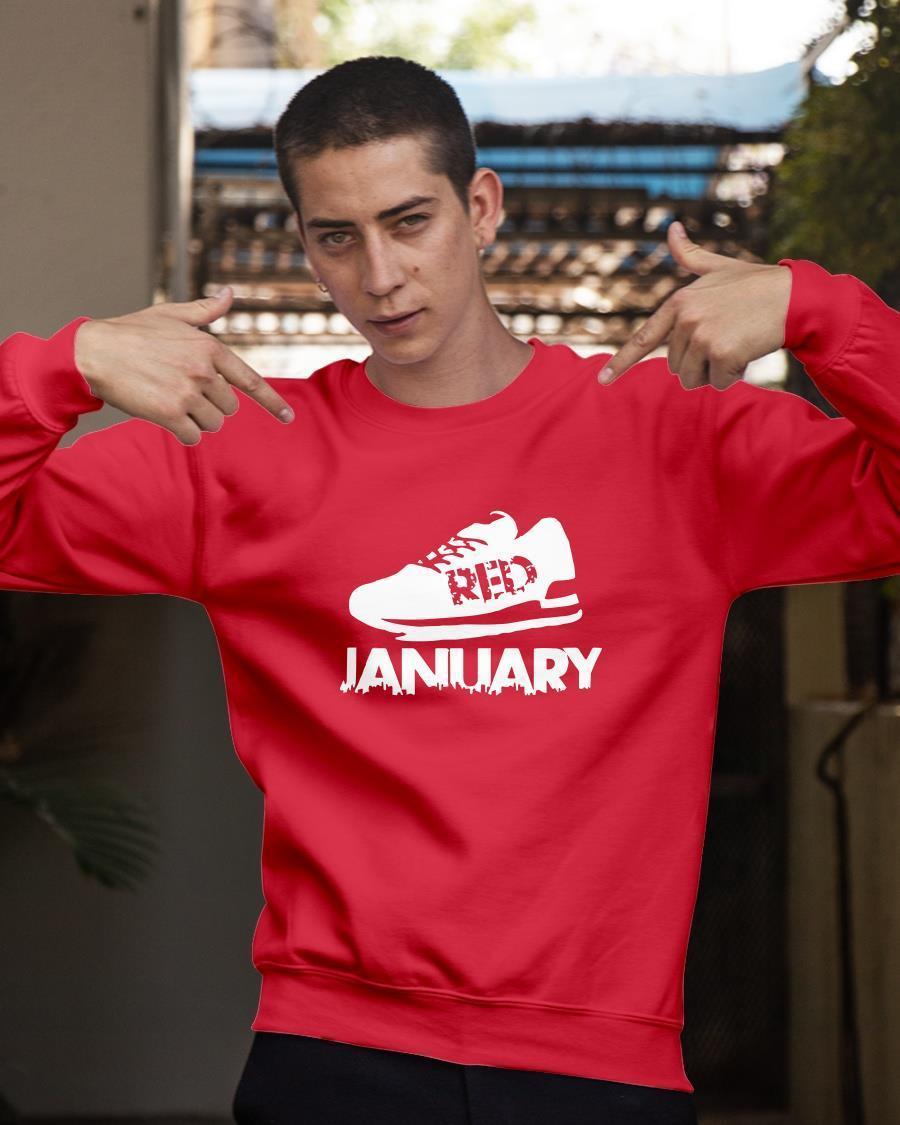 Red January 2021 T Longsleeve