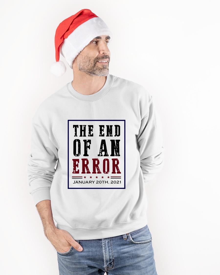 Tee Biden Harris The End Of An Error January 20th 2021 Tank Top
